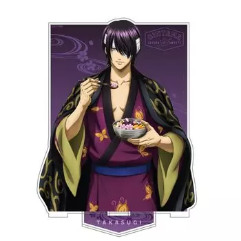 [Официальный] Акриловая подставка Cospa Gintama Shinsuke Takasugi (большой) Сакура Анмицу Вер.