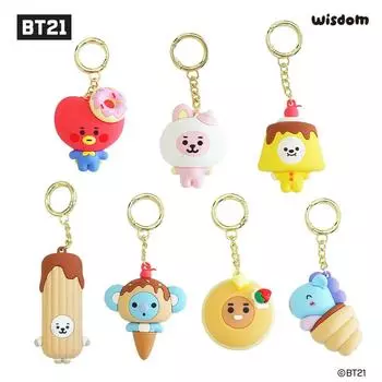 Официальный брелок с фигуркой Baby Sweet Things BTS BT21, аутентичный TATA