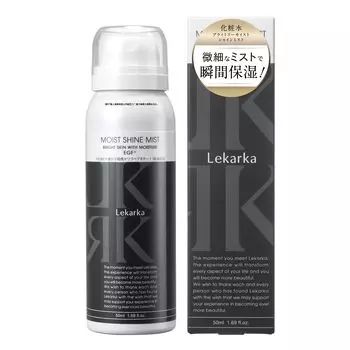 Официальный бренд Lekarka Mini Brightly Moist Shine Mist Lotion Лосьон-спрей с ниацинамидом Mist Спрей-спрей EGF Bisabolol Увлажняющий оригинальный продукт
