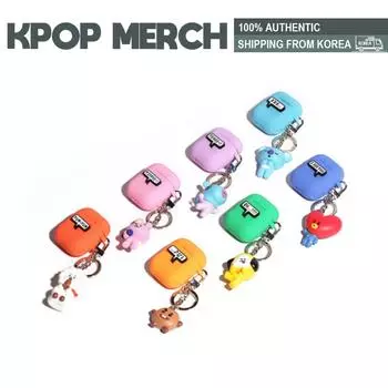 Официальный чехол для Airpod BT21 с подвеской