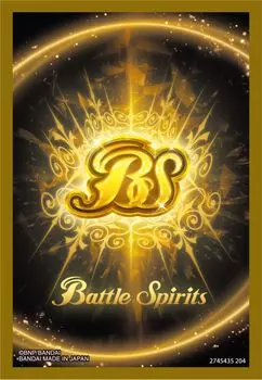 Официальный чехол для карты BANDAI Battle Spirits 2024 Contract True для издания [Покупка набора] (Набор 4) золотой