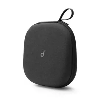 Официальный чехол для наушников Anker Soundcore и пылезащитная сетка черного цвета [Водонепроницаемая конструкция/Ударопрочный/Растягивающийся карман/Съемный лоток/Ремешок]