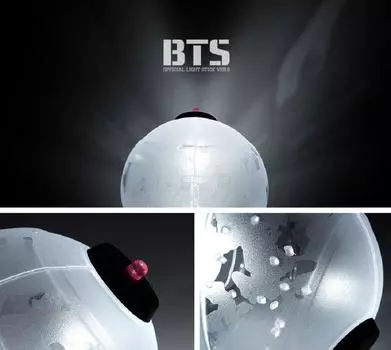 Официальный фонарь BTS LIGHT STICK BOMB Ver.2 (ОФИЦИАЛЬНЫЙ АРМЕЙСКИЙ 7117G)