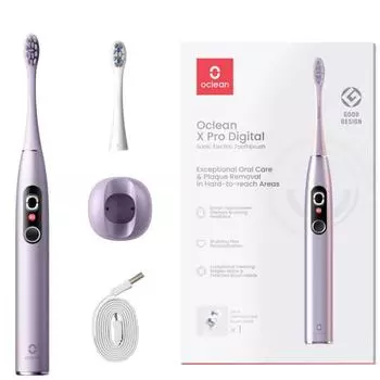 [Официальный импорт для внутреннего рынка AS] Oaklin X PRO Digital OCLEAN X PRO DIGITAL с умным сенсорным экраном, электрические зубы, фиолетовый