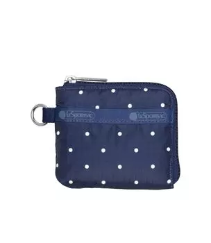 Официальный кошелек SLIM Navy Petite Dot [LeSportsac] WALLET/1112