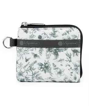 Официальный кошелек SLIM Olive Holiday Toile de Jouy [LeSportsac] WALLET/1112