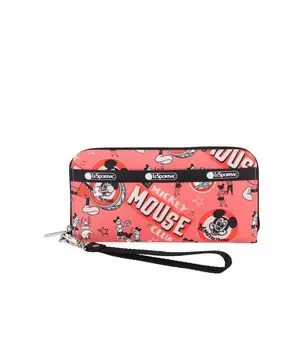Официальный кошелек TECH WALLET Disney 100 Микки Маус [LeSportsac] WRISTLET/3462