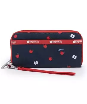 Официальный кошелек TECH WALLET Red Delicious [LeSportsac] WRISTLET/3462 Navy/Red