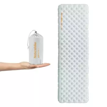 Официальный коврик Naturehike High R Value Air Mat R3.2 (Без подушки безопасности) Outdoor, толщина 7 см, сверхлегкий, компактный, для кемпинга, скалолазания, надувной коврик, с возможностью подключения