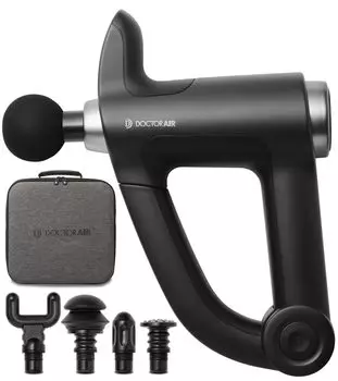 Официальный магазин Doctor Air представил Recovery Gun PRO на семинаре Ариёси. Выпуск чехла для хранения. День Handy Gun. День уважения к пожилым людям. чёрный