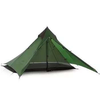 Официальный магазин Naturehike, одностоечная палатка для одиночного кемпинга на 1 человека, сверхлегкая, с передней камерой, двойной стенкой, 20D, водонепроницаемая темно-зеленого