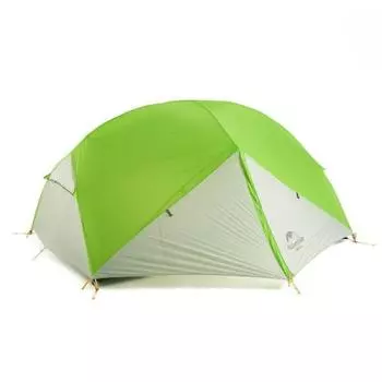 Официальный магазин Naturehike Палатка Mongar, двухместная палатка, легкая, для активного отдыха, в комплект входит специальный настил, простая установка, двухслойная, водонапорная
