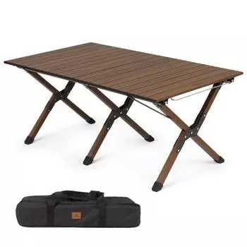 Официальный магазин Naturehike Уличный стол с разворачивающейся крышкой из алюминия Грузоподъемность 50 кг Устойчивый низкий стол Легко собирается Можно повесить Легкий Компактный Внутренний