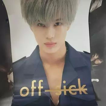 Официальный ограниченный постер концерта Shiny Taemin Off Sick