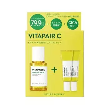 [ОФИЦИАЛЬНЫЙ ОТДЕЛ РЕСПУБЛИКИ NATURE] Интенсивная сыворотка Vitapea C (45мл + 10мл х 2) Лучший красивый тон кожи уход за пятнами тусклый уход корейская косметика уход за кожей Moi