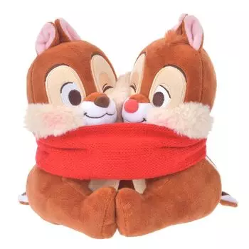 Официальный плюшевый вязаный шарф Чип и Дейл от Disney Store &