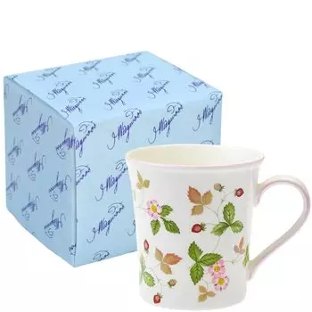 Официальный подарок Wild Strawberry Casual Mug 300ml Pink Tableware Рождественский подарок Свадебный подарок Подарок на новоселье aW40033915 Обычный импортный продукт