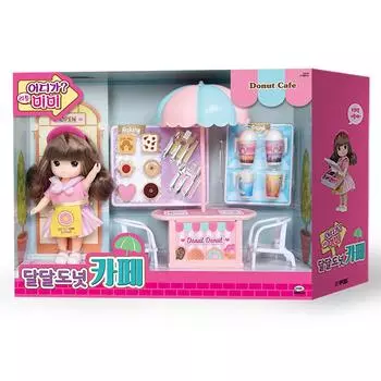 [Официальный представитель Mimi World] Где находится Little Mimi Daldal Donut Cafe?, популярные корейские игрушки-персонажи