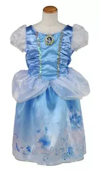 Официальный представитель по продажам Disney Princess Стильное платье Золушка [Отечественный продукт] 100см-110см синий