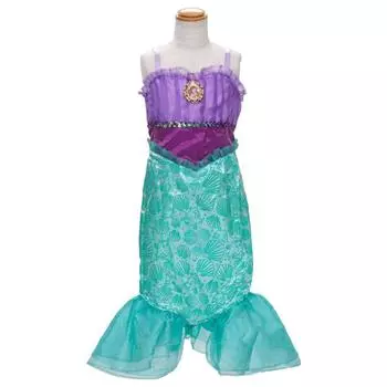 Официальный представитель по продажам TAKARA TOMY Disney Princess Sparkly Stylish Dress Ariel [Отечественный продукт] 100 см-110 см зелёный