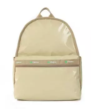 Официальный рюкзак BASIC 50TH Khaki Shine БЕСПЛАТНО [LeSportsac] РЮКЗАК/7812 женский
