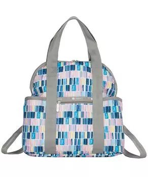 Официальный рюкзак DOUBLE TROUBLE Painted Tiles БЕСПЛАТНО [LeSportsac] BACKPACK/2442 женский