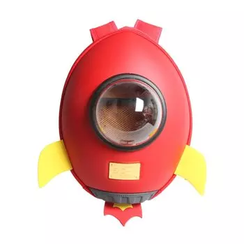 Официальный рюкзак Rocket для детей, детский сад, экскурсия [Supercute] (красный) красный