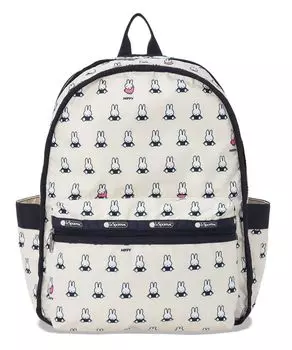 Официальный рюкзак ROUTE Miffy Grid Check БЕСПЛАТНО [LeSportsac] РЮКЗАК/3747 женский