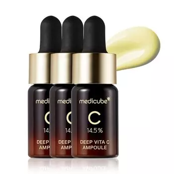Официальный сайт Medicube Deep Vitamin Cyanpur Витамин C 10 г X 3 шт. 2,0 145 000 PPM