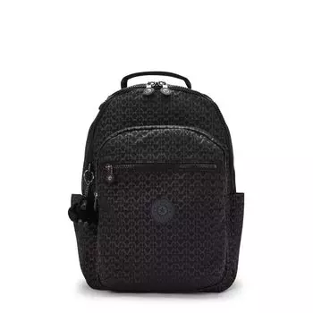 Официальный SEOUL Signature Emb KI4034K59 Большой рюкзак [Kipling] для женщин