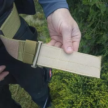 Официальный тактический ремень HSSEE, жесткий поликарбонат, быстросъемная магнитная пряжка, военный ремень, мягкий, настоящий нейлон, спортивные аксессуары