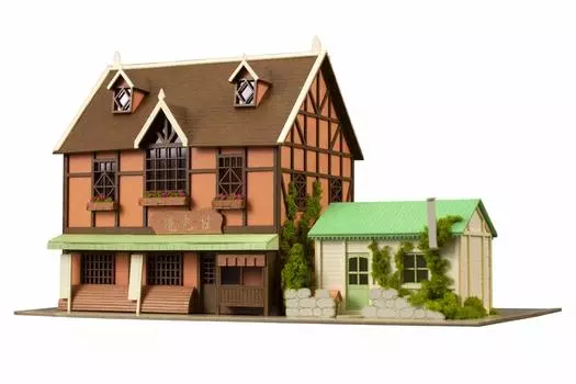 Офис премьер-министра A Anitecture 03 Является ли заказ на поделку из бумаги Kantoan House Scale PP086 Кролик?? и Шаро 1/150