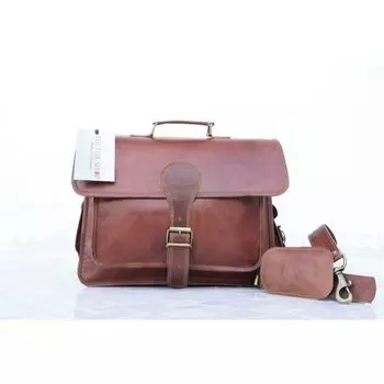 Офисная кожаная сумка для ноутбука, портфель-портфель, сумка для планшета, MacBook, сумка для колледжа, подарок для него, персонализированные кожаные сумки, кожаная сумка, подарок 13 x 3 x 10 in коричневый
