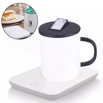 Офисная нескользящая USB-подогреватель для чашек, нагреватель для кофе, молока, чая, нагревательная кружка для напитков