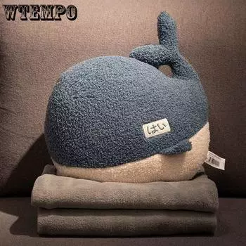 Офисная подушка, одеяло, подушка двойного назначения, одеяло, подушка для сна «два в одном», автомобильная подушка