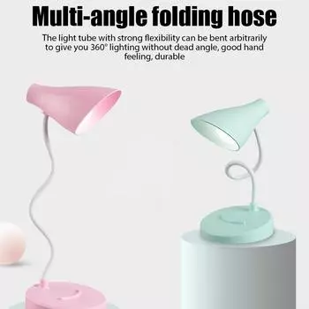 Офисная яркая настольная лампа с перезаряжаемой батареей, светодиодная подставка, детская настольная лампа, настольные фонари для студентов, учебы, чтения книг, светильники 004