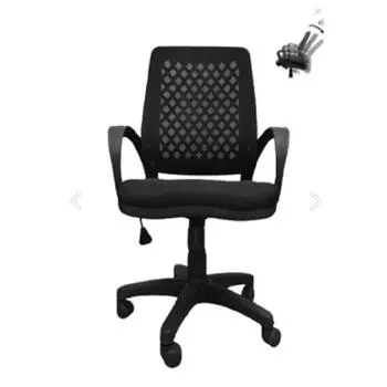 Офисное офисное рабочее кресло-черное компьютерное кресло Рабочее кресло Black Mesh Honeycomb