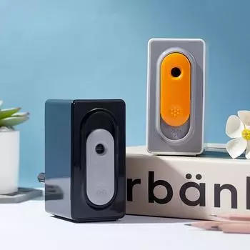 Офисные модели точилка для карандашей модная простая точилка для карандашей канцелярские принадлежности точилка для карандашей с автоматической подачей чёрный