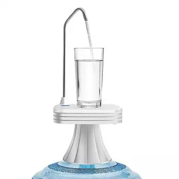 Офисный электрический диспенсер для воды, перезаряжаемый насос для бутилированной воды, домашнее чистое ведро, давление воды, беспроводной гидрант