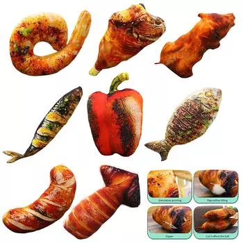 Офисный дремлющий подголовник с запеченной губкой-рыбой-мечом для путешествий