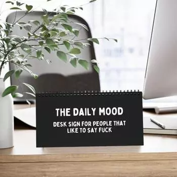 Офисный календарь рабочего стола. Ежедневный рабочий эмоциональный календарь.