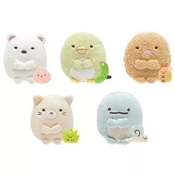 Офисный продавец Tenori плюшевая игрушка Sumikkogurashi 5 типов набор San-X