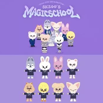 Оформите предзаказ 4-я фан-встреча Stray Kids. Школа магии SKZOO SKZOO Plush Mini ver.