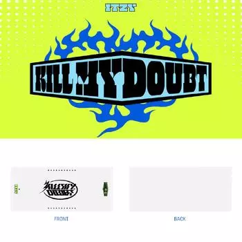 Оформите предзаказ спортивное полотенце itzy KILL MY DOUBT