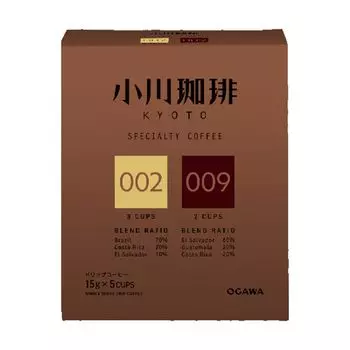 Ogawa Coffee Specialty Coffee Blend Assorted Set Drip Coffee 5 Cups x 2