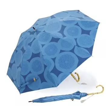 ogawa Длинный зонтик от солнца и дождя 50 Kawama Inn Honpo Poppy с защитой от ультрафиолета, степенью затенения или защитой от тепла, защитой от воды, в комплекте 54380 Зонт,