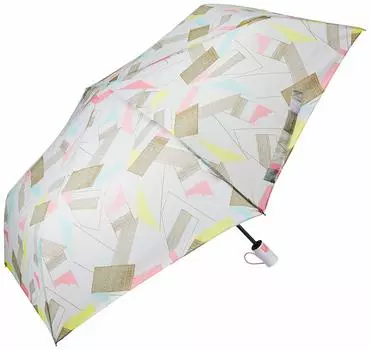 Ogawa Folding 5 automatic Does not pop out in the Comes with a safety device korko Lines Water Repellent 81141 Women s Umbrella, Lightweight, 220g,