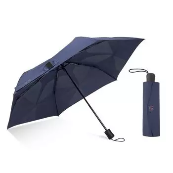 Ogawa Folding Umbrella that Folds in About 5 Navy 55cm 99cm Easy Includes Storage Case for Easy and a Thick Closure Band for Easy Japanese SUI (Ogawa)