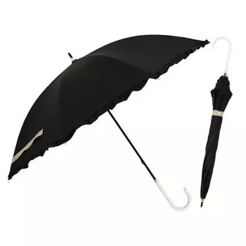 Ogawa Long Light Blocking Over UV For Sunny или Rain Water Family LINEDROPS 57437 Зонт, женский зонт, Rate, 99% защиты, черный, погода,