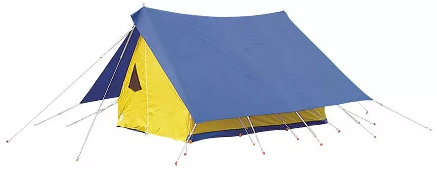 Ogawa Outdoor Camping Outdoor Education FA Type Camping Tent для 8 человек 3618 Желтый x Синий